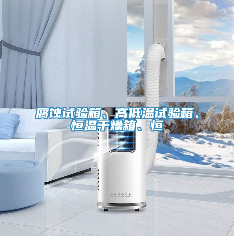 腐蝕試驗箱、高低溫試驗箱、恒溫干燥箱、恒